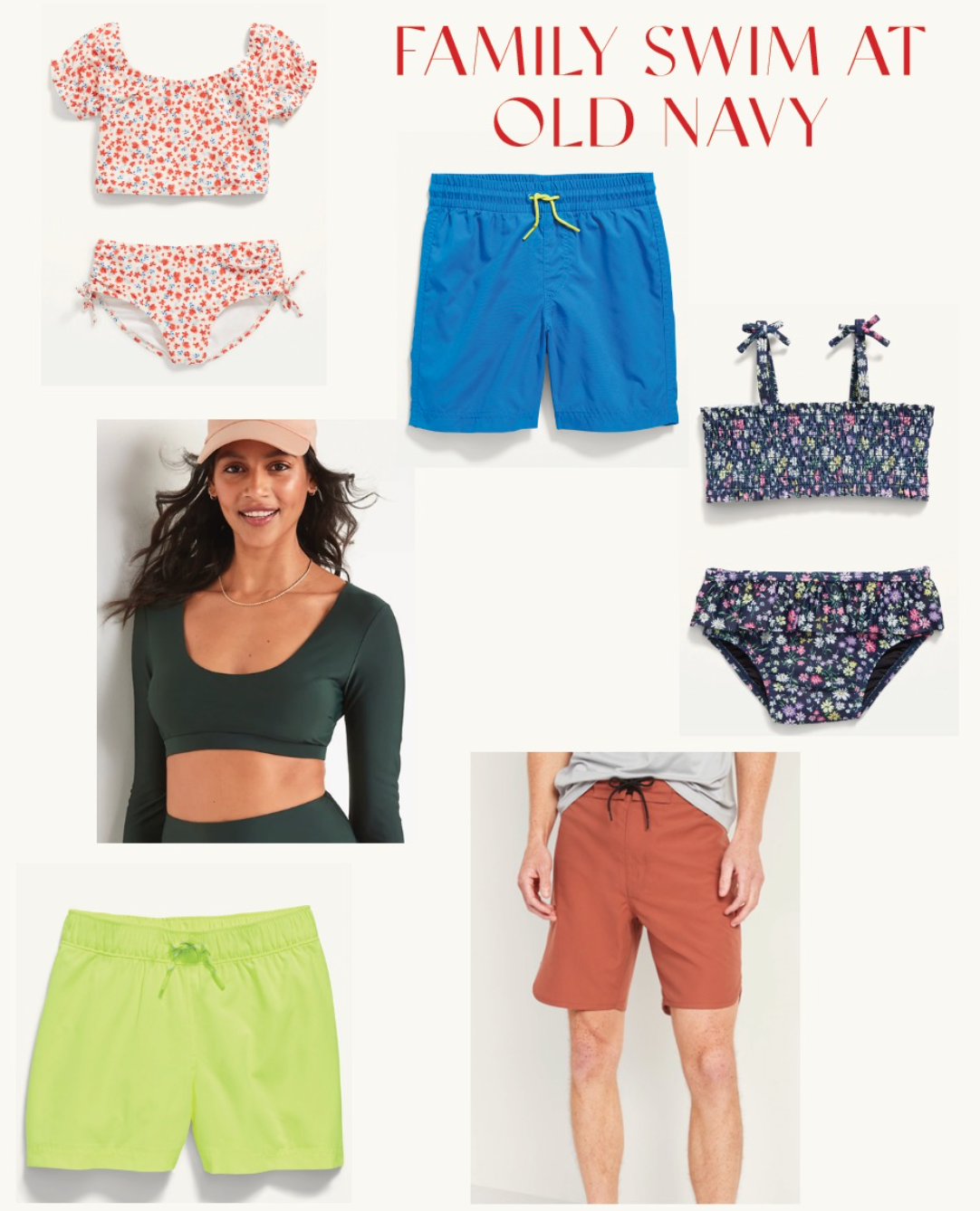 Best Places to Shop Matching Family Swimsuits - Viva Cabana