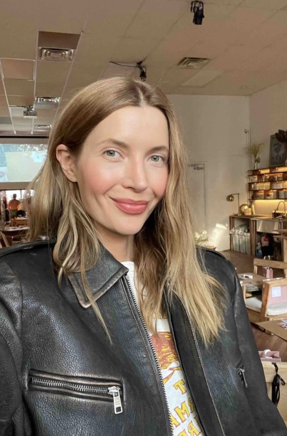 It's Blush and Bashful Courtney Grow