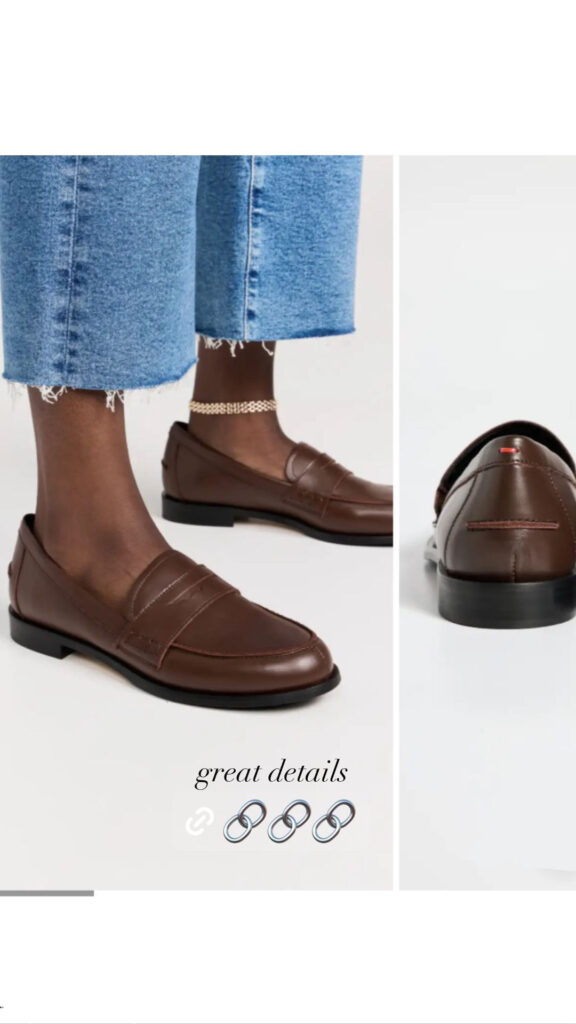 brown loafers for fall