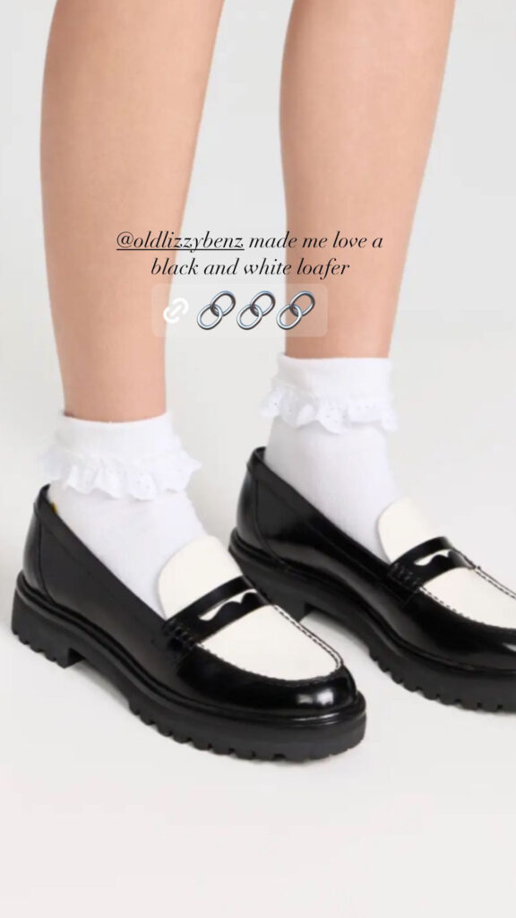 black and white loafers fall shoes